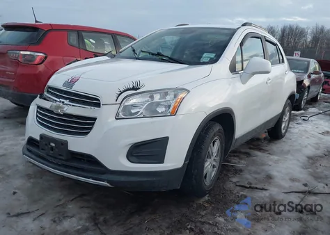 2016 Chevrolet Trax Lt z USA, uszkodzony, nr VIN KL7CJPSBXGB629357
